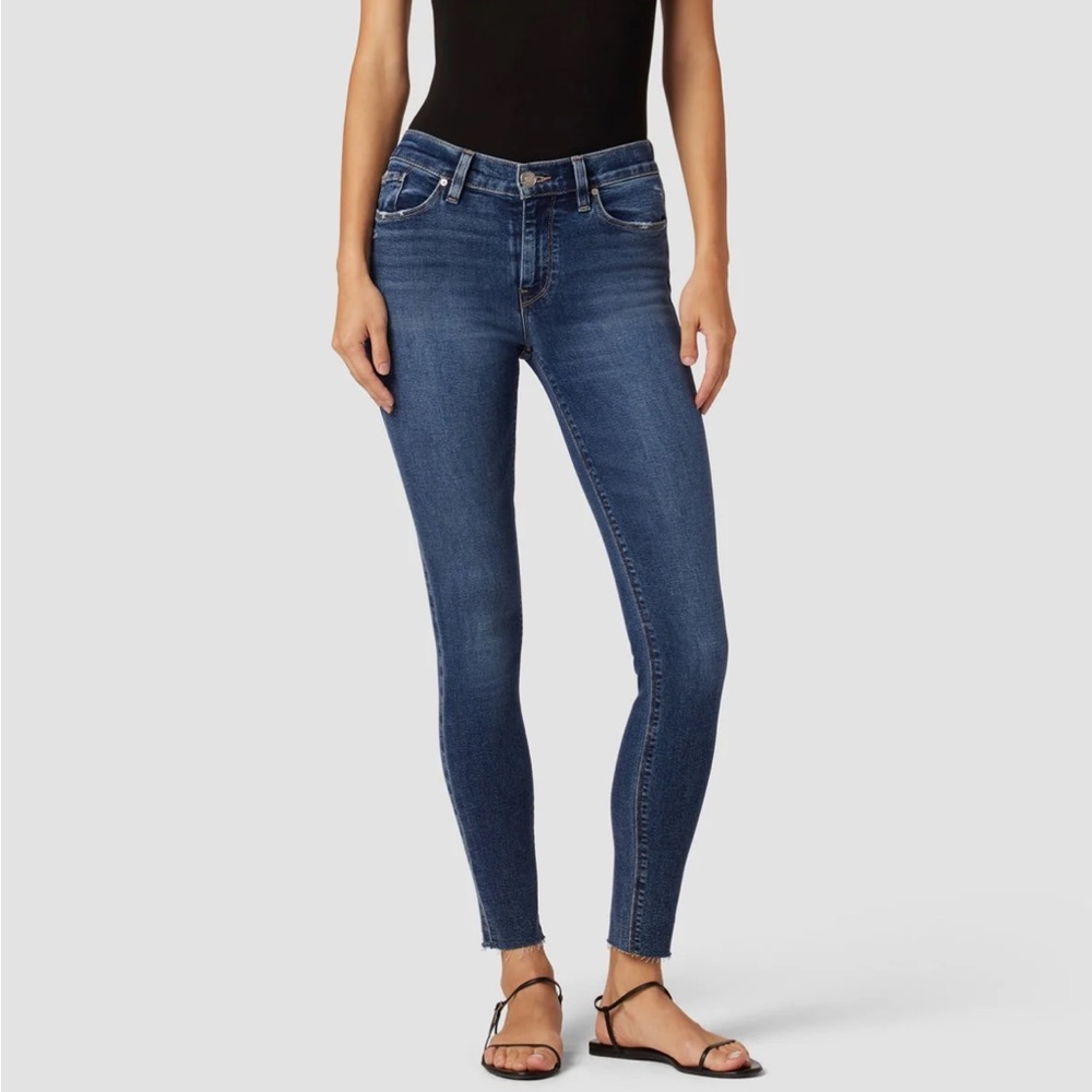 Hudson Nico mid-rise super skinny jeans
